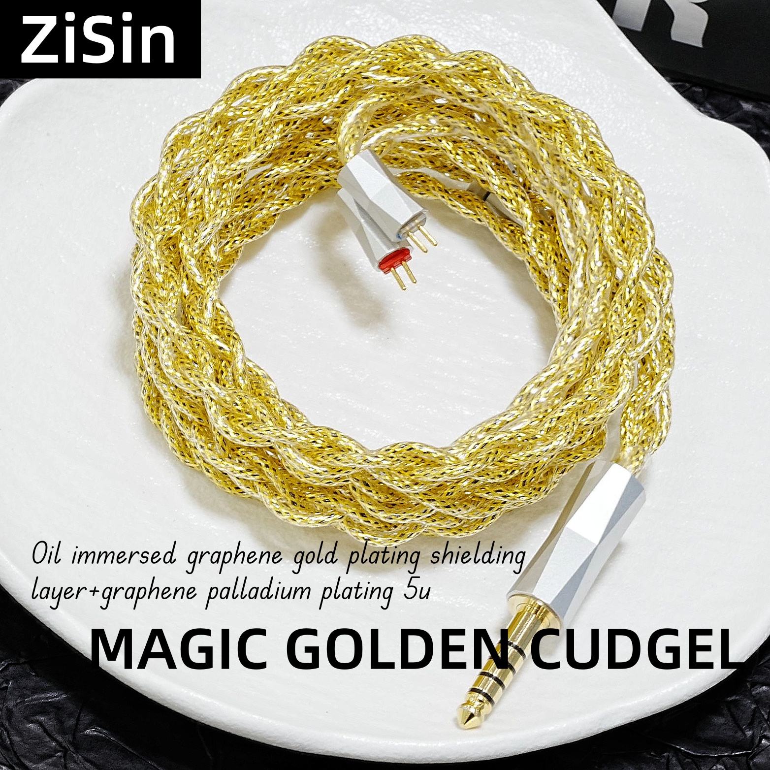 Cable Extension 3.5 - ZiSin-329 In Ear Earphone Extension Cable