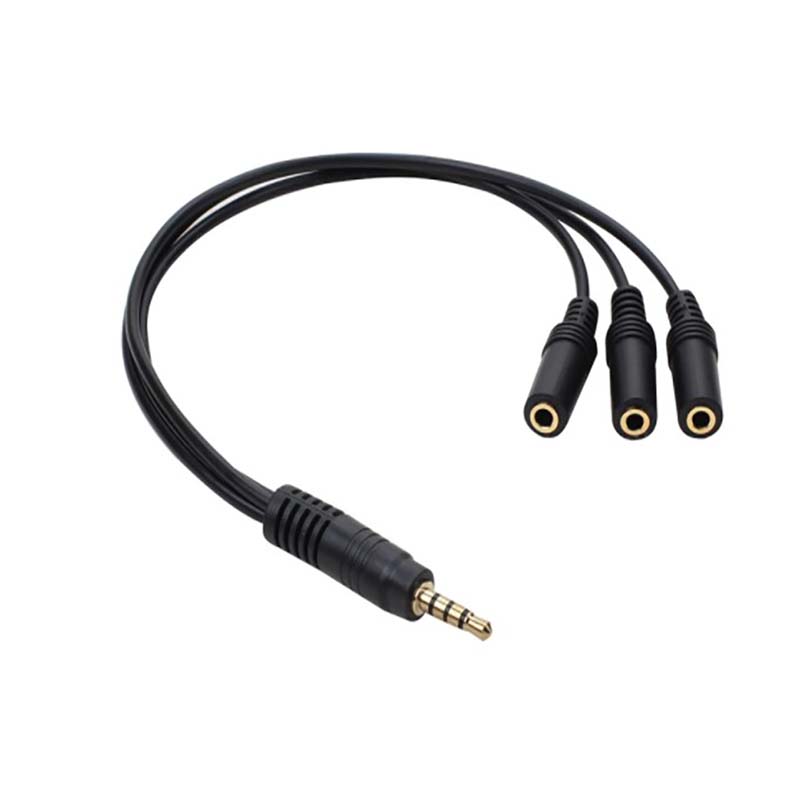 ⭐ 3.5mm 1 Male to 3 Female 3 W - Earphone Splitter Jack recension och pris