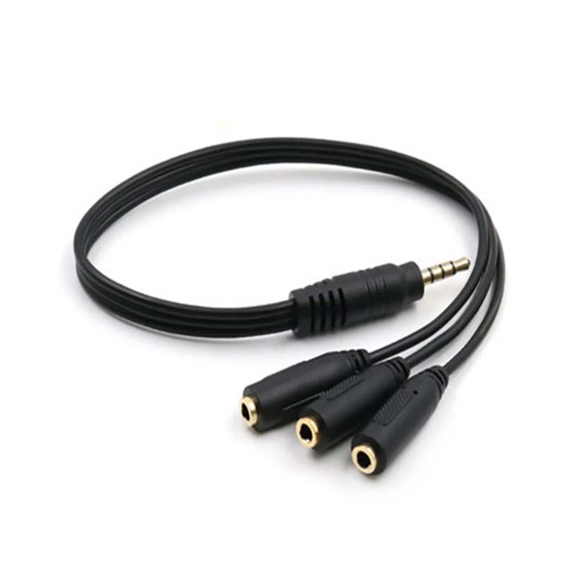 ⭐ 3.5mm 1 Male to 3 Female 3 W - Earphone Splitter Jack recension och pris