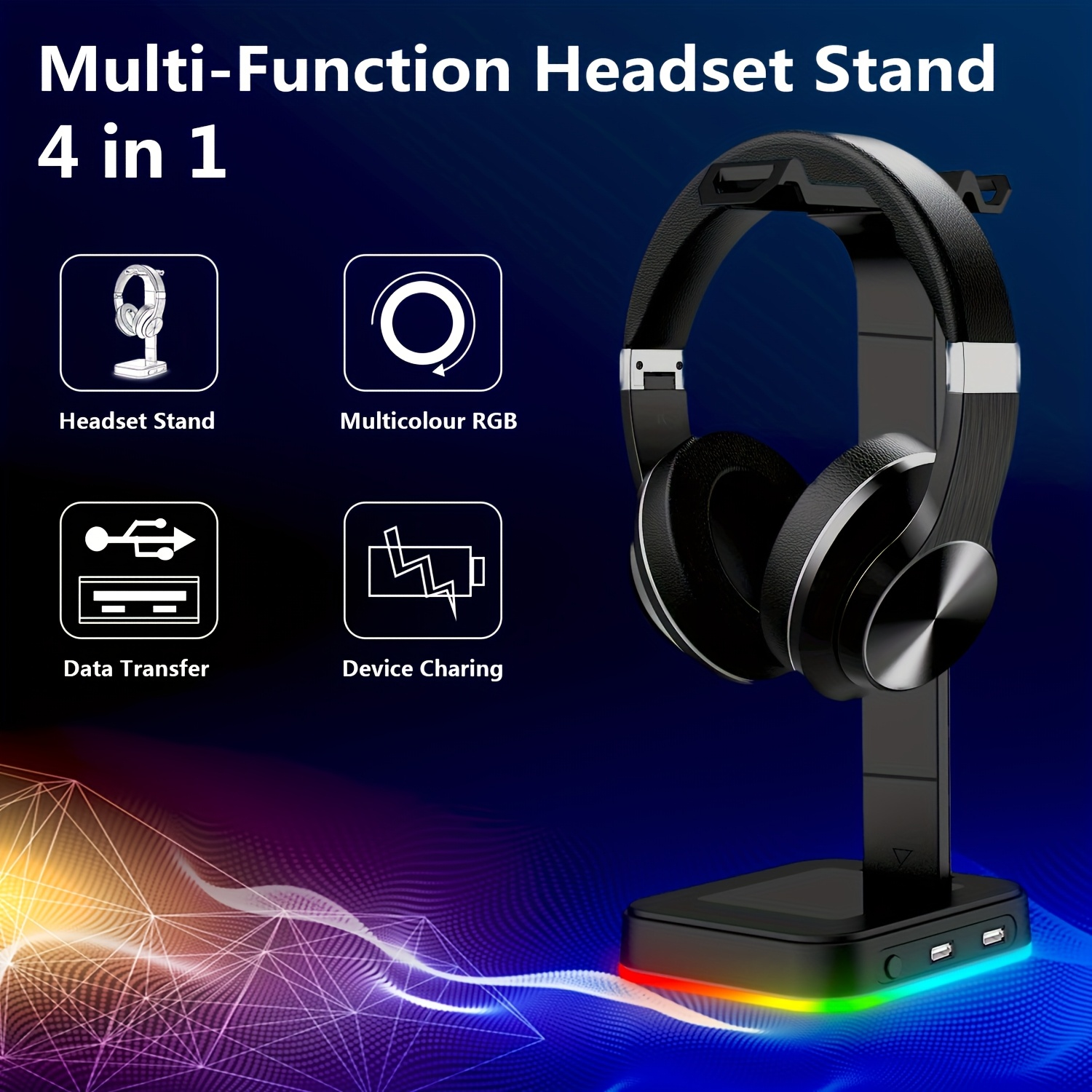 Gaming Headset Stand Adjustabl - Gaming Headset Rgb recension och pris