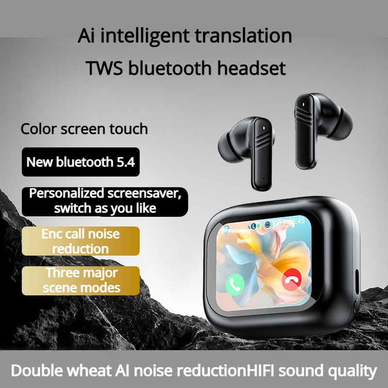 Full Touch Screen In-Ear Headp - Noise Cancelling Headphone recension och pris
