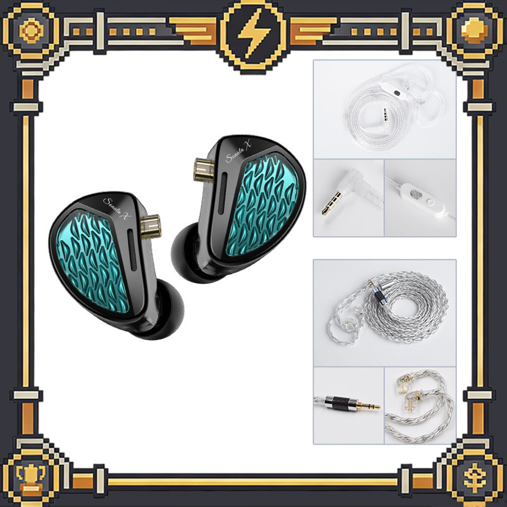 KZ Sonata X In-Ear Monitor Ear - Audiophile Headphone Wired recension och pris