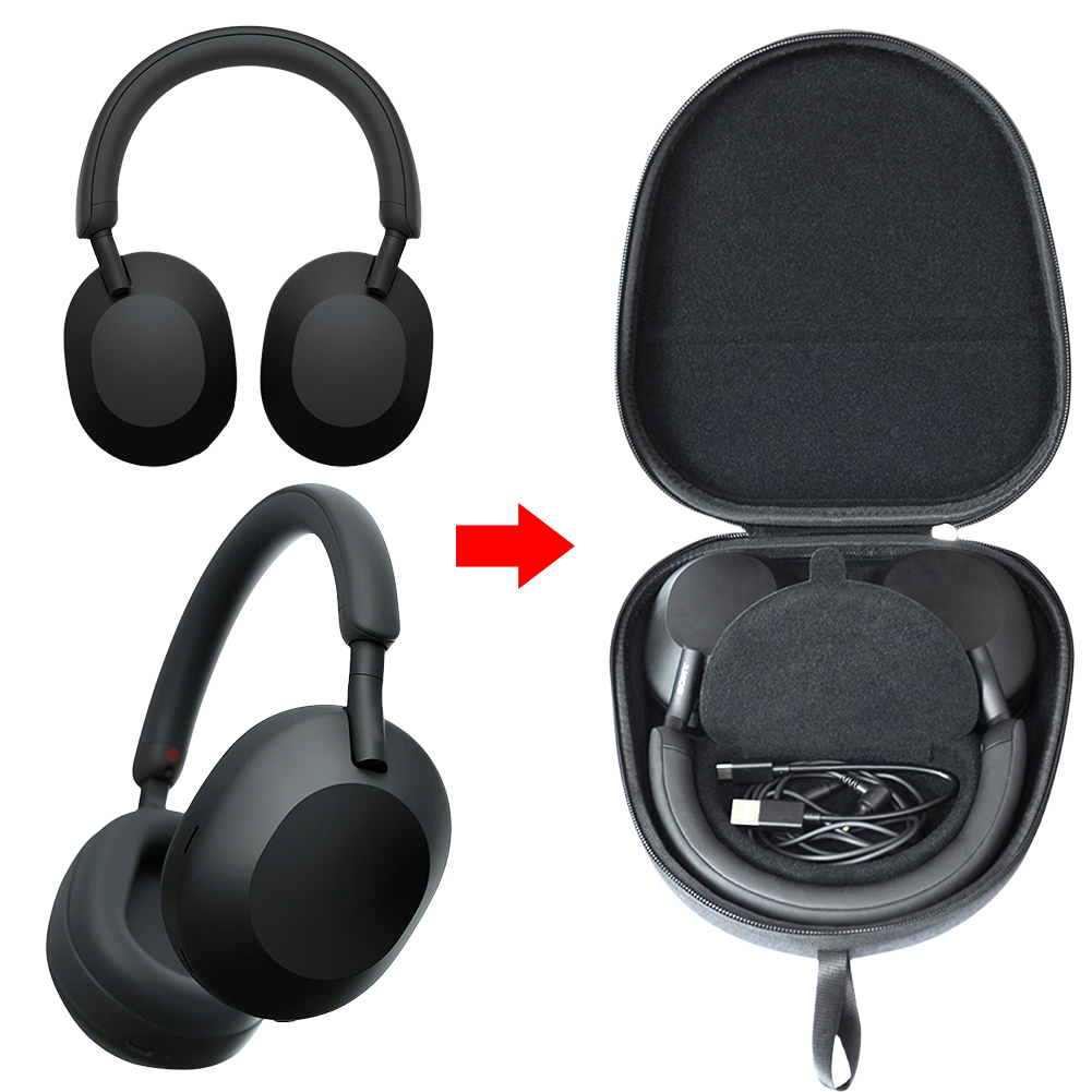 Hard EVA Carrying Case for Son - Headphone Case Hard recension och pris