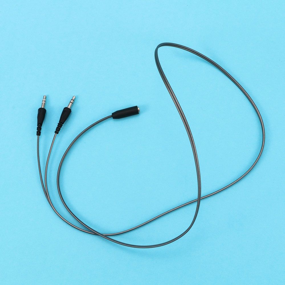 1M 3.5MM Female To 2 Male PC A - Earphone Splitter Jack recension och pris