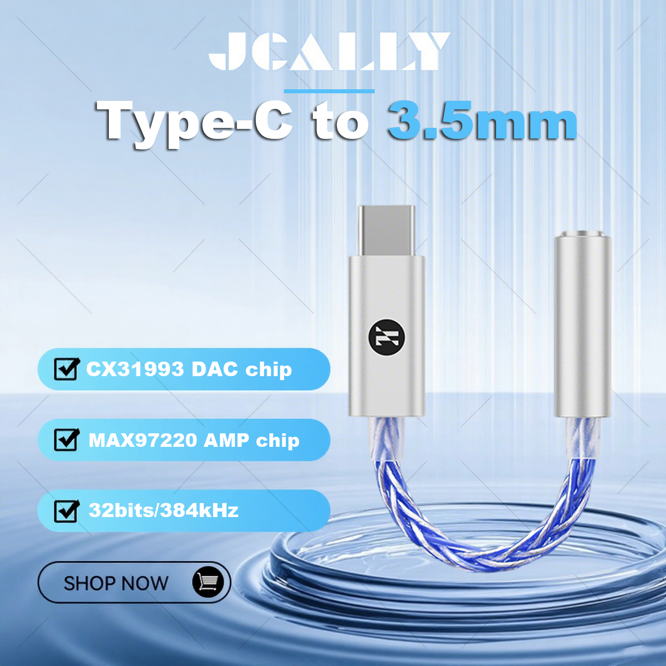 JCALLY JM6 Pro Type-C to 3.5mm - Usb C Earphone recension och pris