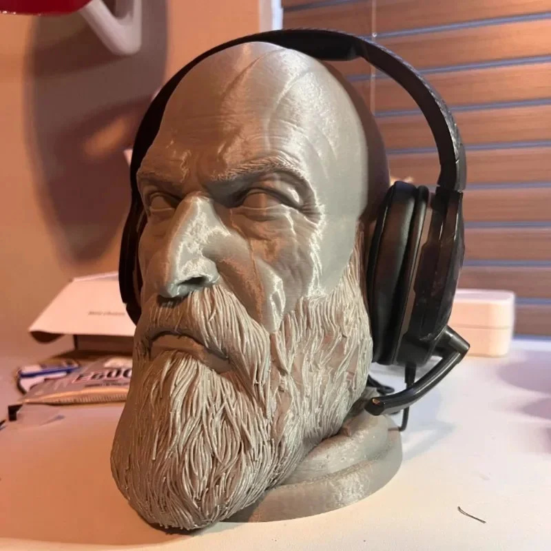 God Of War Kratos Statue Headp - Headphone Stand Desk recension och pris