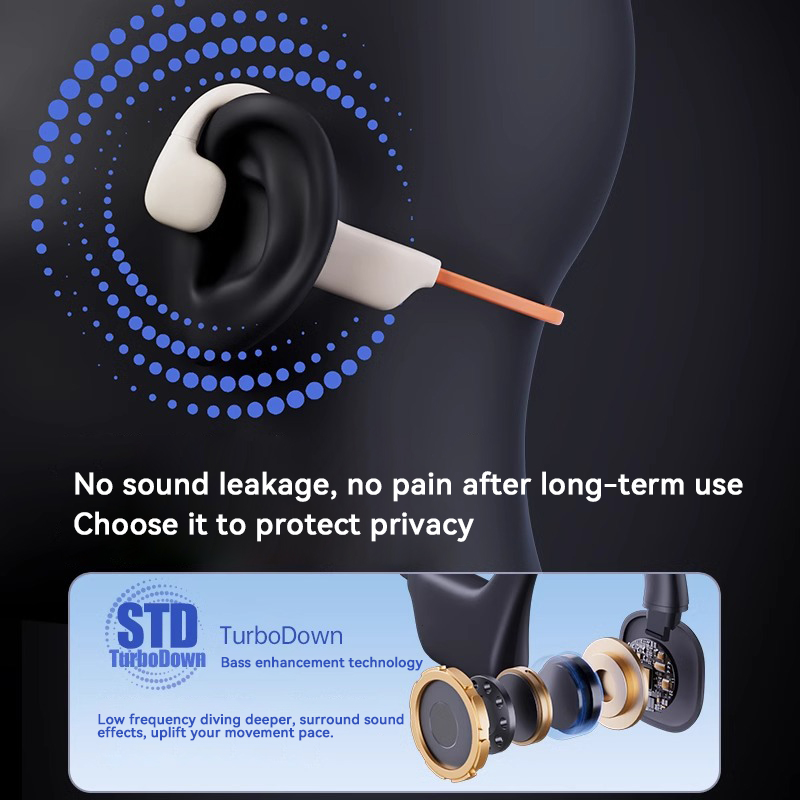 G1 Bone Conduction Headset Blu - Bluetooth Headset On Ear recension och pris