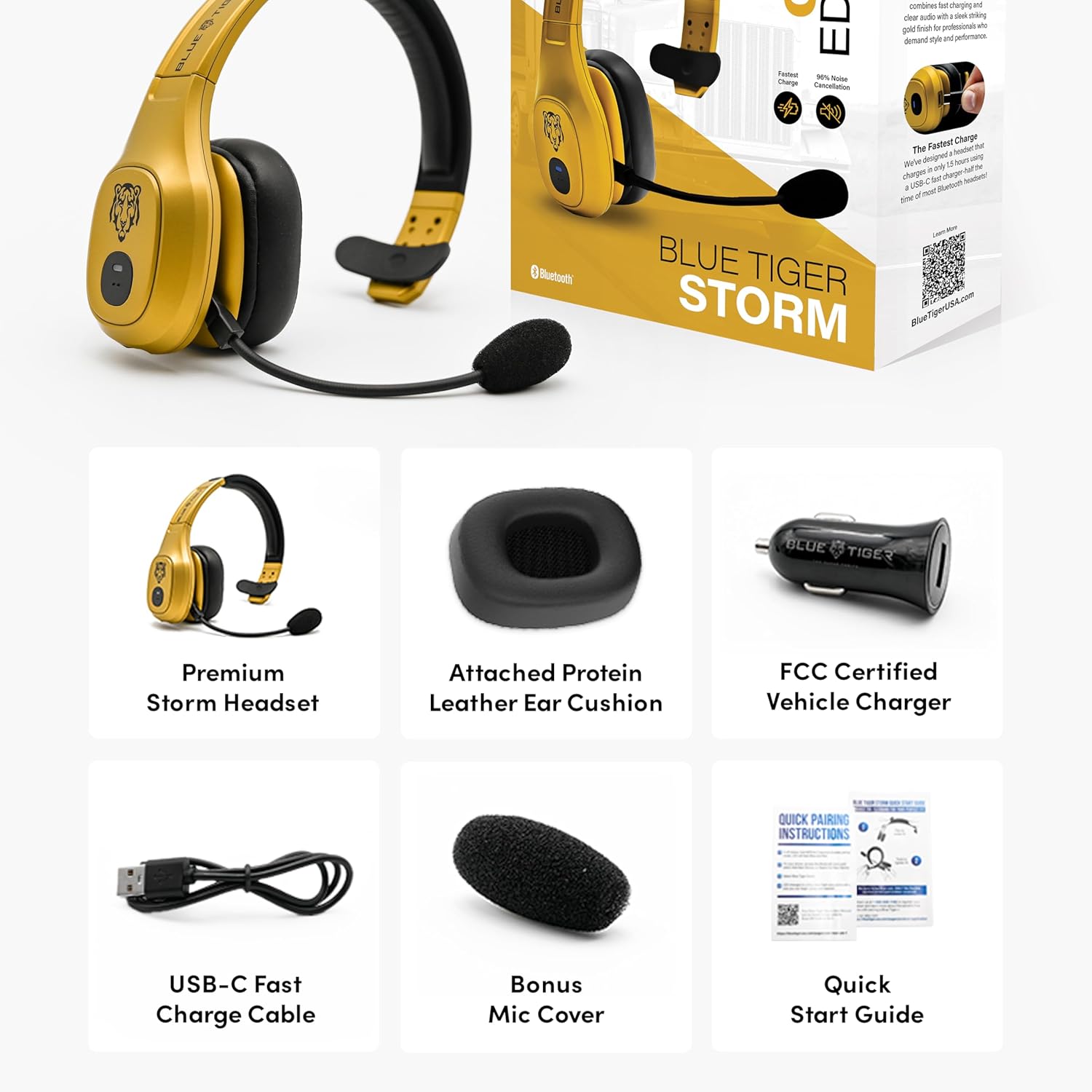 Premium Trucker Bluetooth Head - Usb C Earphone recension och pris
