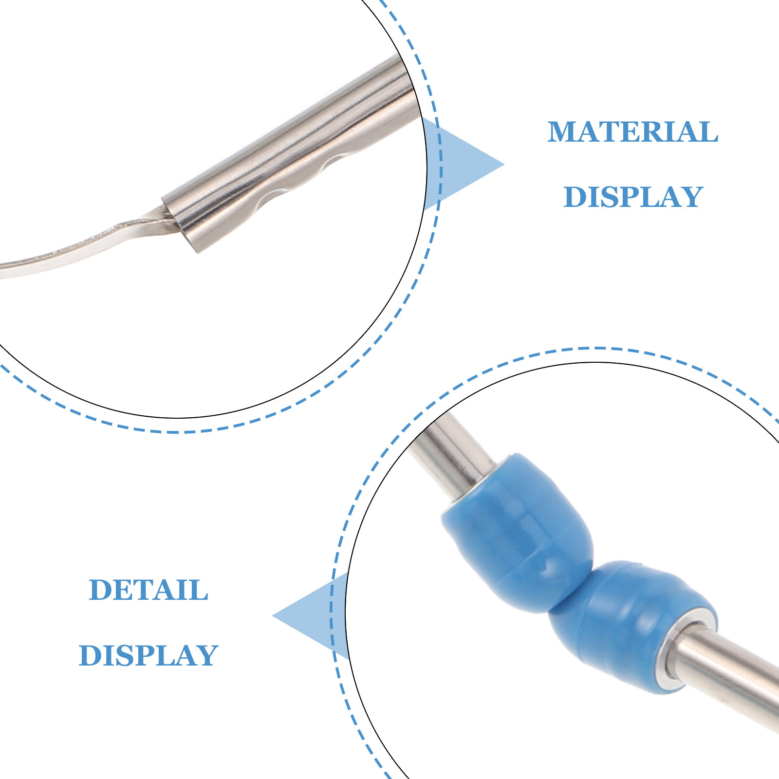 1Set Stethoscope Ear Piece Rep - Silicone Ear Tip Replacement recension och pris