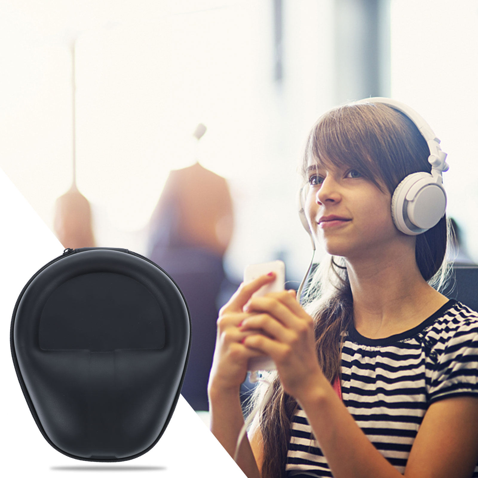 Premium Hard Headphone Case Zi - Headphone Case Hard recension och pris