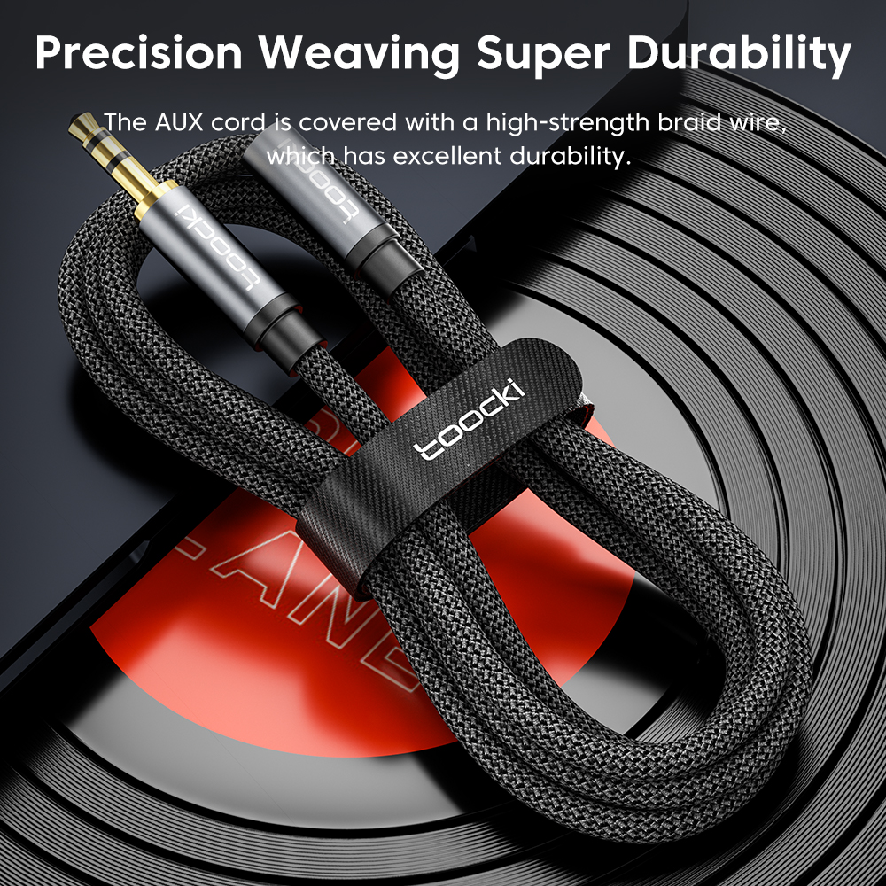 Toocki 3.5mm Jack Aux Cable Su - Cable Extension 3.5 recension och pris