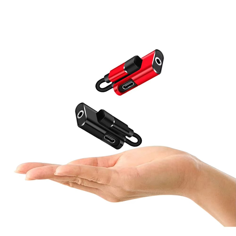 2 in 1 Headphone Audio Cable A - Earphone Splitter Jack recension och pris
